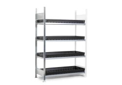 Hazardous goods shelving type RSW with 4 trays (36 ltr.) 1310x640x2000