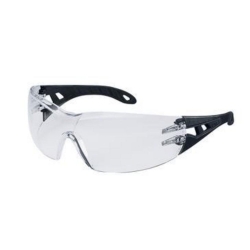 Protection glasses pheos one 9192 colour: black, disc:PC clear, UV 400, 2C-1,2 W 1 FKN CE, supravision excellence
