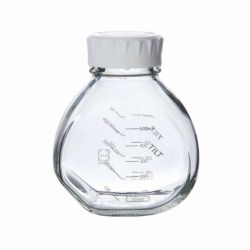 Media bottle 500 ml, low Boro 3.3, GL 56 Screw cap, PP
