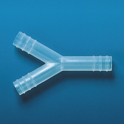 Hose connector, PP, Y-shape