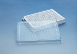 Lid with condensation rings for BRANDpl. 96-well, transparent bottom, VE=100, 5 pcs./btl.