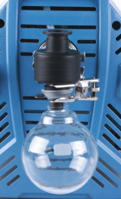 Ansaugabscheider AK mit Glas-Rundkolben 500 ml, mit KF DN 25, für ME 16 NT bis MV 10C NT