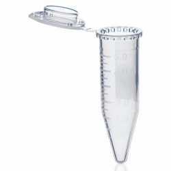 Reaction tubes, PP, with attached lid