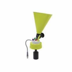 b.safe Waste Caps, PP, mit elektronischer Füllstandskontrolle und Einfülltrichter