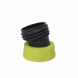 Angled adapter for canisters, PE-EX