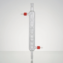 Kühler nach Allihn, Borosilikatglas 3.3, PP-Olive