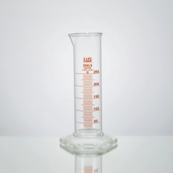Messzylinder, Borosilikatglas 3.3, niedrige Form, Klasse B