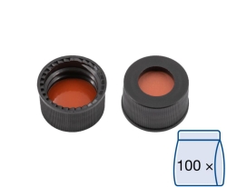 Screw caps, N 13, PP, ready assembled