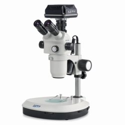 Stereo-Zoom-Mikroskop-Set OZP, mit C-Mount Kamera