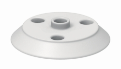 Flat flange lids, PTFE, DN 100, Typ 1