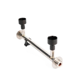 Polarimeter tube, XPC, stainless steel silica windows, 200 mm