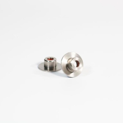 End caps, metal for XPC polarimeter tubes (from June 2022), pack of 2