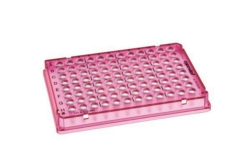 Eppendorf twin.tec&reg; Trace PCR Plate 96, skirted, 150 &micro;L, PCR clean, fuchsia, 25 Platten