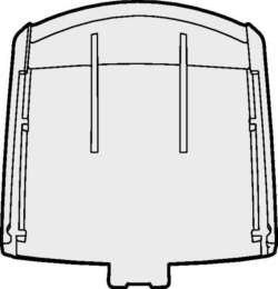 Battery compartment cover