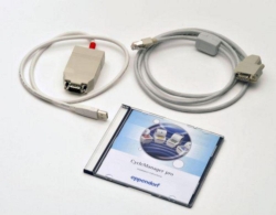 CycleManager pro, incl. installation instructions, comprehensive online help, connecting cable