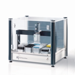 Liquid handling station pipetting robot