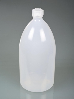 Narrow neck bottles, round