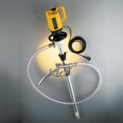 Drum pump for mineral oils