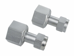 Adapter M16x1 female to NPT 1/2" female pack of 2
