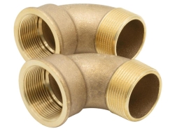 Elbow fittings 90° G 1 1/2?? female to G 1 1/2?? male, pack of 2