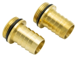 Barbed fittings for tubing 3/4? to G 3/4?' male, pack of 2