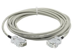 RS232 interface cable, length 5 m with 9-pin plug/9-pin socket