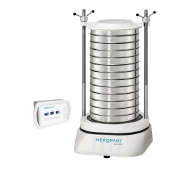 Analysing sieve machine EML 450 digital plus T with quick-release clamping system TwinNut