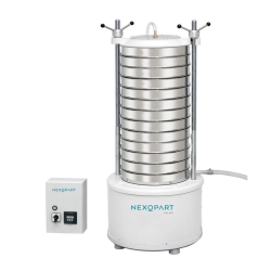 Analysing sieve machine UWL 400 N with quick-release clamping system TwinNut