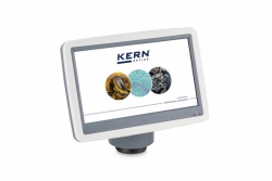 Microscope camera with LCD display