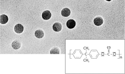 Membrane filter 25 mm, 0.1 µm white, made of polycarbonate, pack of 100