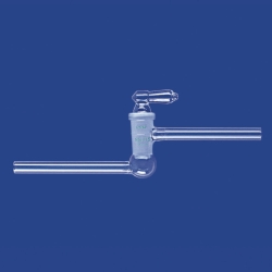 Vacuum stopcocks, one-way, borosilicate glass 3.3, parallel