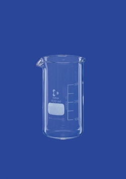 Beaker 400 ml, h.f. Ø 70 x H. 130 mm, with graduation