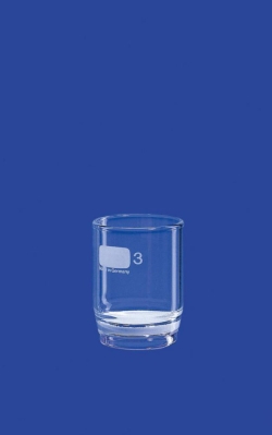Filter crucible 30 ml, Por.3 filter disc Ø 30 mm, borosilicate glass 3.3