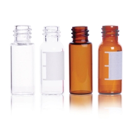 Glasfläschchen 2 ml mit Gewindehals 8-425, 12 x 32 mm, VE=100