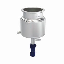 Reaktorgefäße für Laborreaktoren LR-5.ST, Edelstahl, mit Bodenauslass