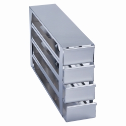 Racks mit Schubladen MAX für Ultratiefkühlschränke CryoCube<sup>®</sup> F740 (5-Fächer Modelle), Edelstahl