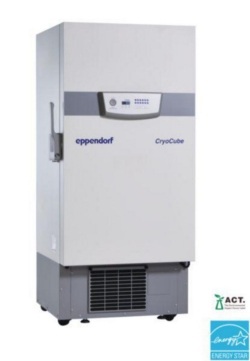 CryoCube&reg; F440n, 440 L, classic interface, green cooling liquids, air cooling, handle left side, 5 compartments, 230 V, CO2 bac