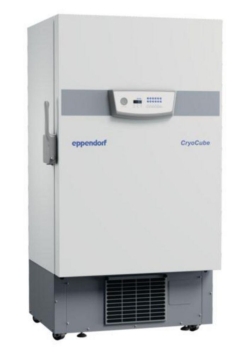 CryoCube&reg; F570n, 570 L, classic interface, green cooling liquids, air cooling, handle left side, 5 compartments, 230 V, LN2 bac