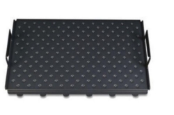 Aluminum slide-out platform for I26 and I26R shakers, 76 × 46 cm (30 × 18 in), not interchangeable with other 76 × 46 cm platfo