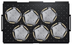 Aluminum slide-out platform for I26 and I26R shakers, 76 × 46 cm (30 × 18 in), not interchangeable with other 76 × 46 cm platfo