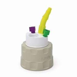b.safe Waste Caps, GPI 38/430, PTFE/PP