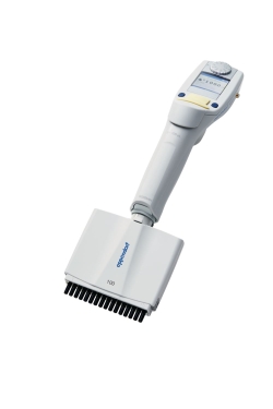 Eppendorf Xplorer&reg; plus, 16-Kanal, variabel, 5  100 &micro;L, hellgelb