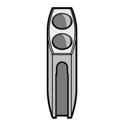 Buckets for swing-out rotor A-4-44