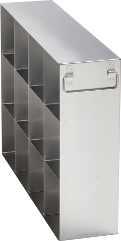 Freezer Rack: CryoCube&reg; F740 series (3-compartment, Standard), Innova&reg; U360, U535, 5 in/127 mm, side access, stainless steel