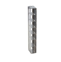 Freezer Rack: CryoCube&reg; FC660 series, locking rod, MTP, side access, stainless steel