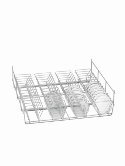 Einsatz 1/1, E 136 für z.B. 56 Petrihalbschalen 100 mm Drm.