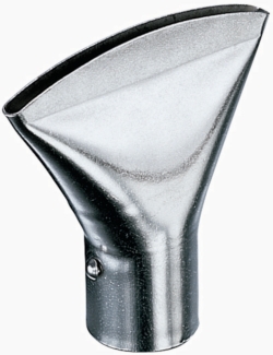 Brenneraufsatz, Messing vernickelt für Kopfdurchmesser 17 mm