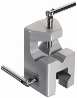 Universalmuffe für Stäbe bis 13 mm, Aluminium, pulverbeschichtet