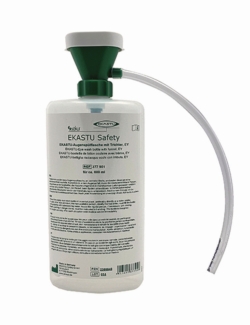 EKASTU-Eye-wash bottle with funnel, empty (600 ml)