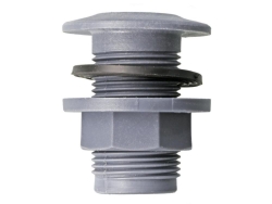 Container connection, grey